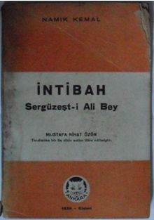 İntibah / Sergüzeşt-i Ali Bey Kod: 7-B-10 - Namık Kemal PDF İndir