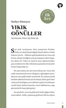 Yıkık Gönüller - Hadiye Hümeyra PDF İndir