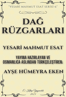 Dağ Rüzgarları - Yesari Mahmut  Esat PDF İndir