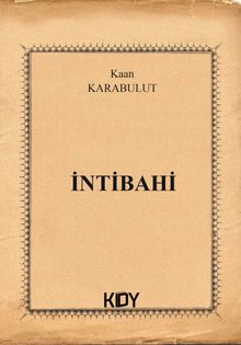 İntibahi - Kaan Karabulut PDF İndir