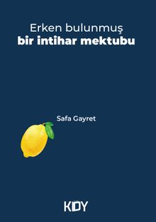 Erken Bulunmuş Bir İntihar Mektubu - Safa Gayret PDF İndir
